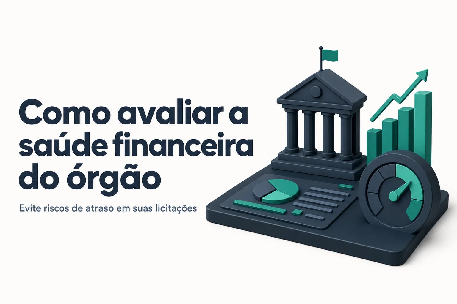 Gráfico de indicadores financeiros de órgãos públicos e selo CAPAG