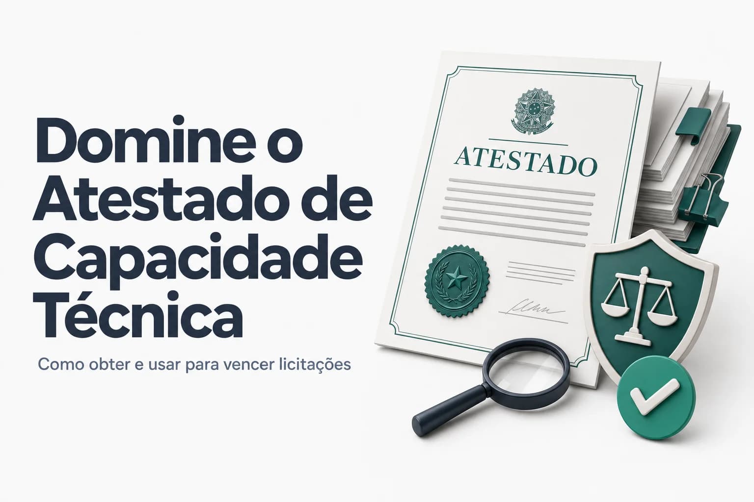 Guia prático sobre atestado de capacidade técnica em licitações públicas: como obter e usar.