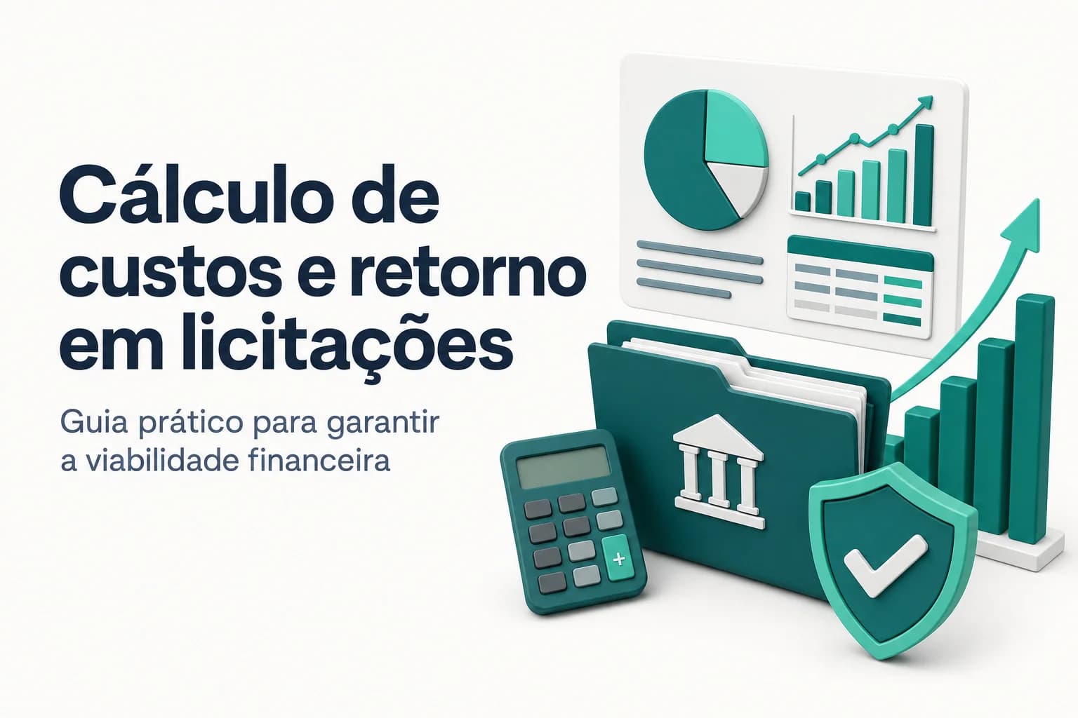 Planilha de cálculo de custos e retorno em licitações públicas para PMEs