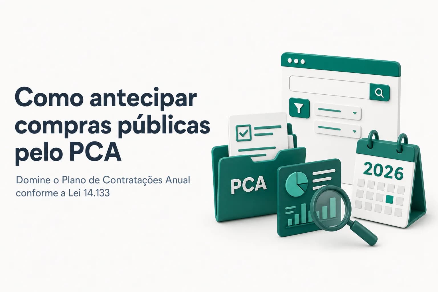 Tela do Portal Nacional de Contratações Públicas mostrando a consulta de Planos de Contratações Anuais com filtros de órgão e ano.