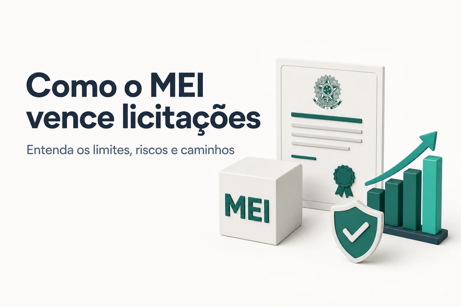 Guia para MEI participar de licitações públicas com vantagens e riscos.