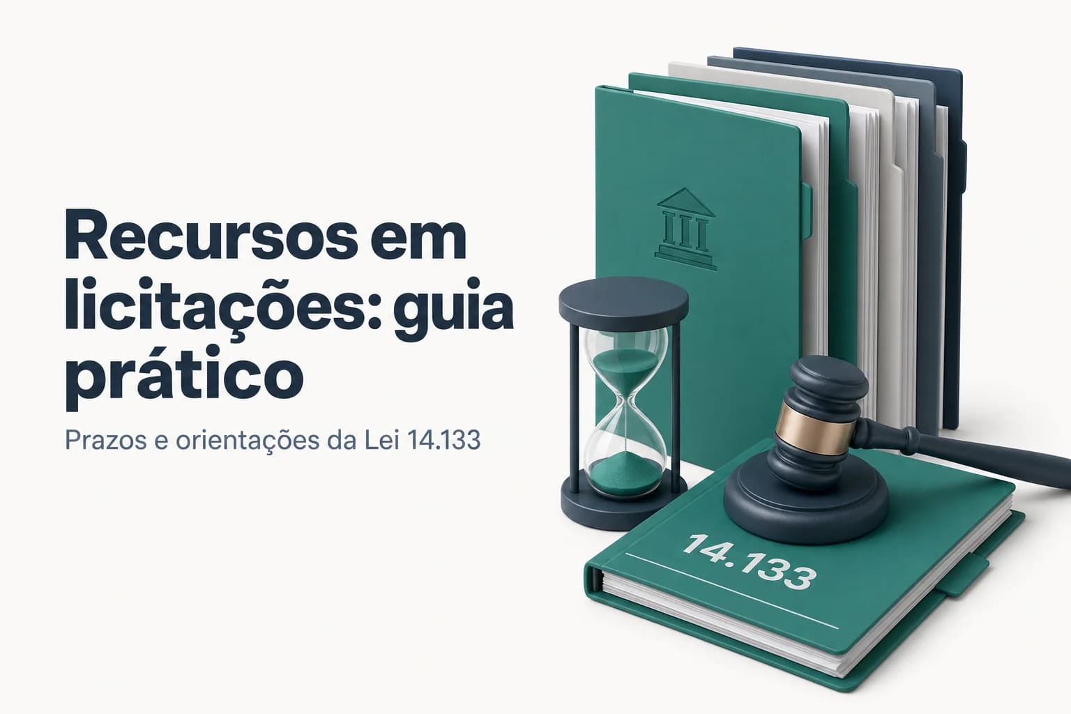 Ilustração de um fornecedor analisando documentos para interpor recurso administrativo em licitação pública.