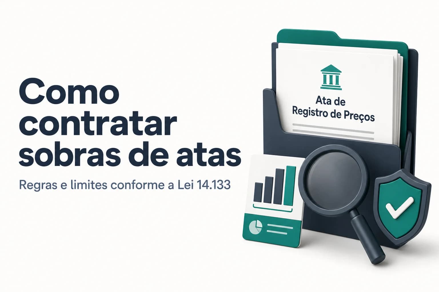 Documento de ata de registro de preços com destaque para o campo de saldo remanescente