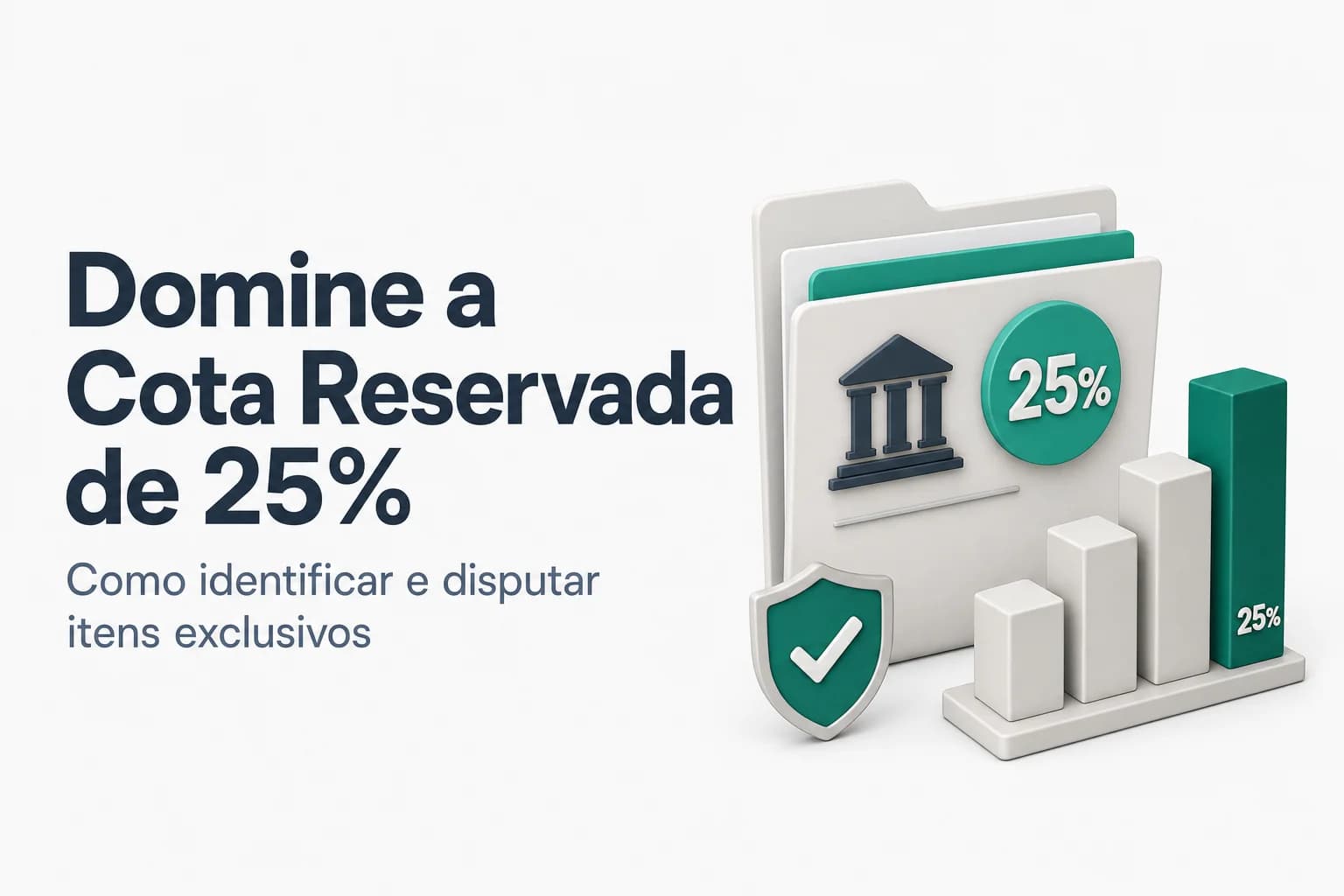Guia prático sobre a cota reservada de até 25% para ME/EPP em licitações públicas