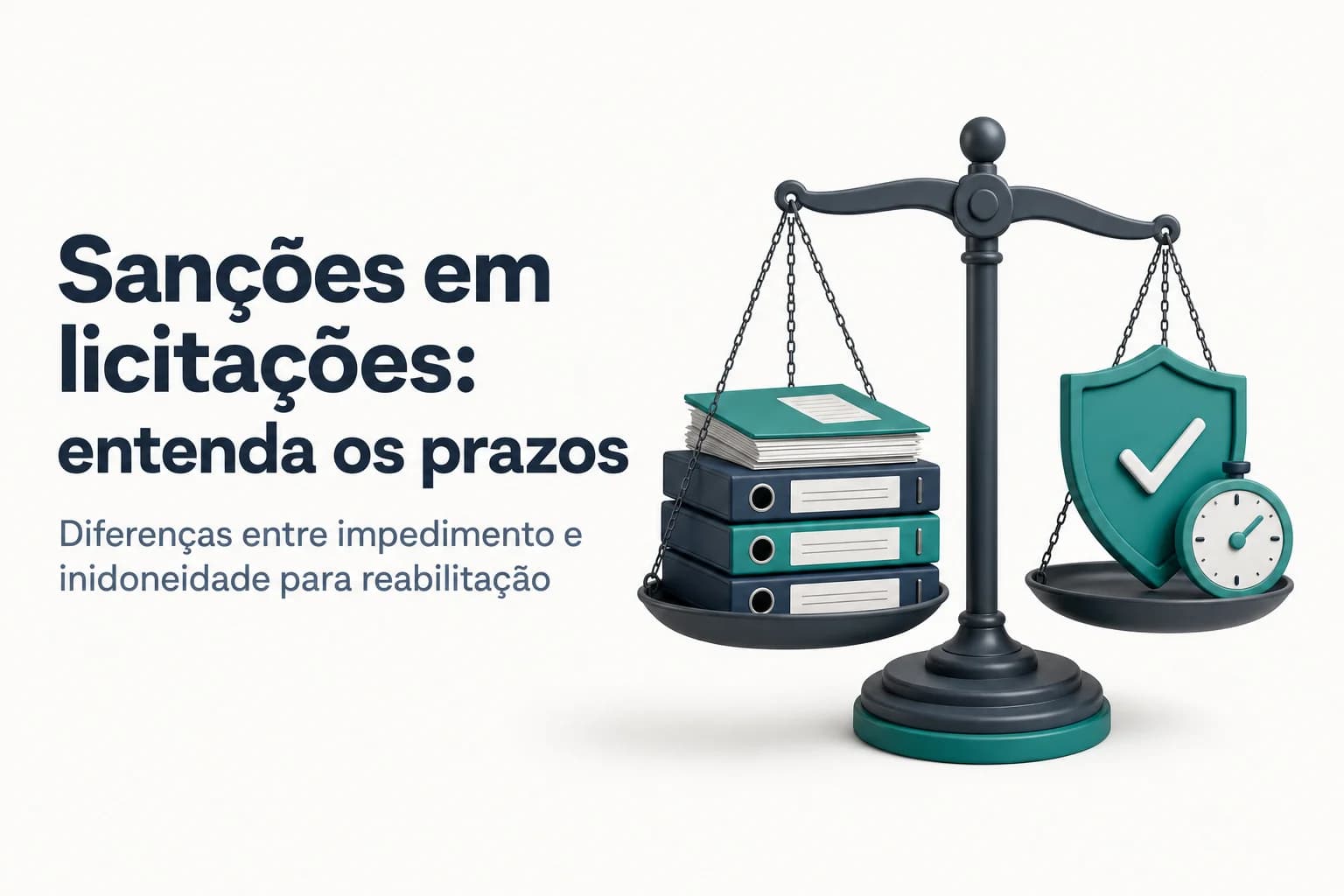 Declaração de inidoneidade e impedimento de licitar na Lei 14.133/21