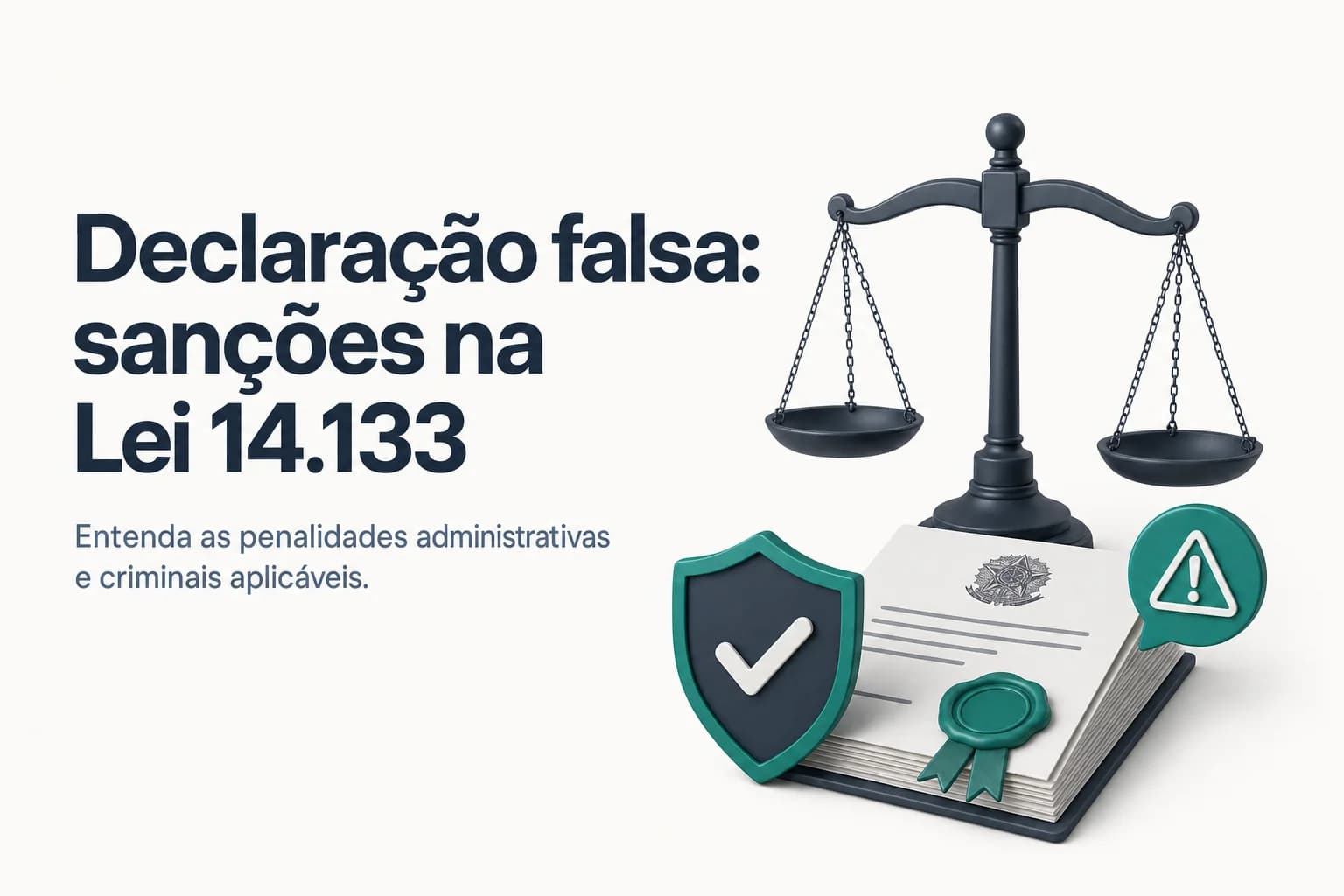 Ilustração de documentos com selo de falsificação e juiz a bater martelo.