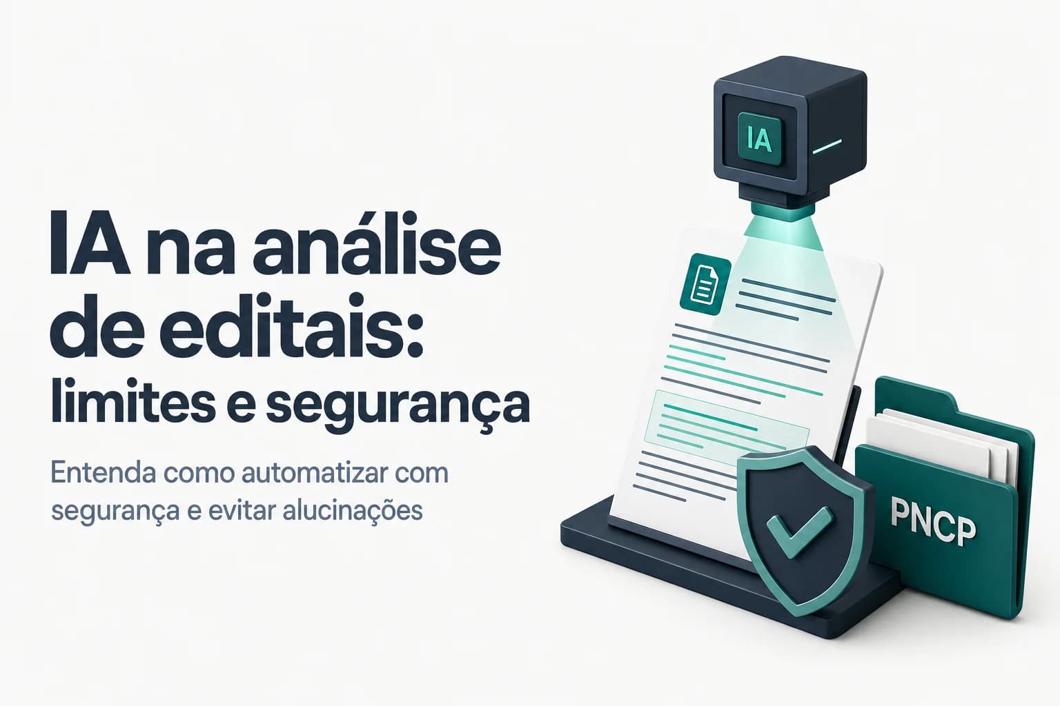 Gráfico de uma rede neural sobreposta a um documento de edital de licitação.