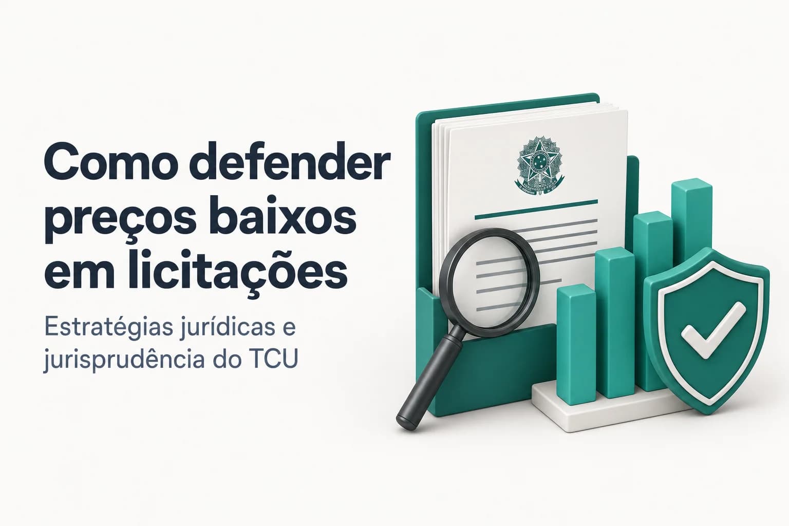 Gráfico de barras com destaque para proposta de menor preço sendo questionada por inexequibilidade