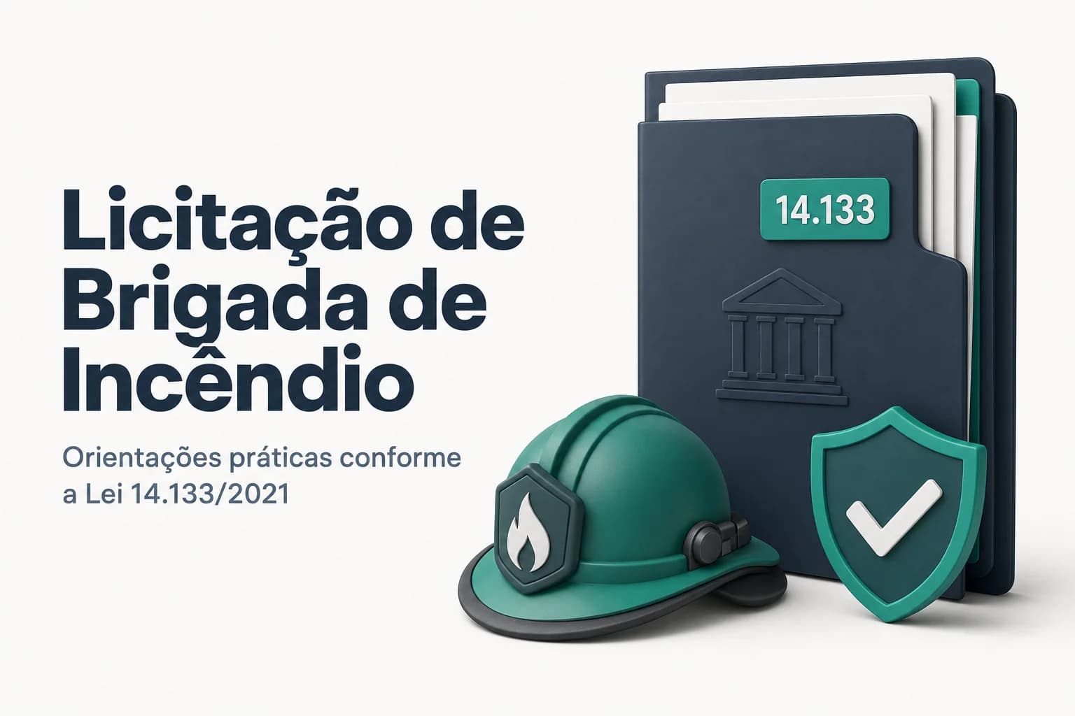 Guia prático de licitação para serviços de brigada de incêndio e bombeiro civil terceirizado na administração pública.