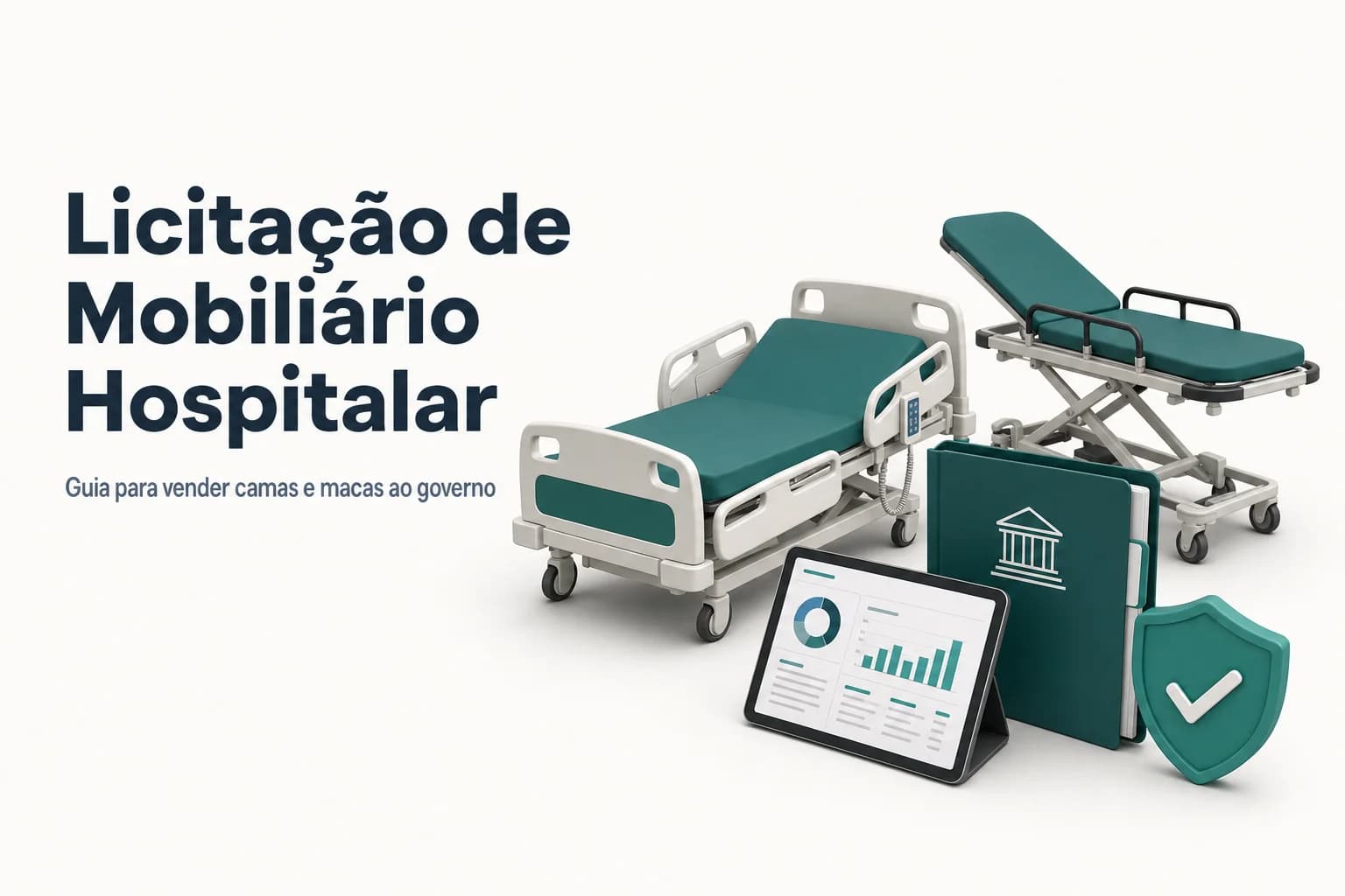 Cama hospitalar elétrica em ambiente clínico, com grades laterais e painel de controle.