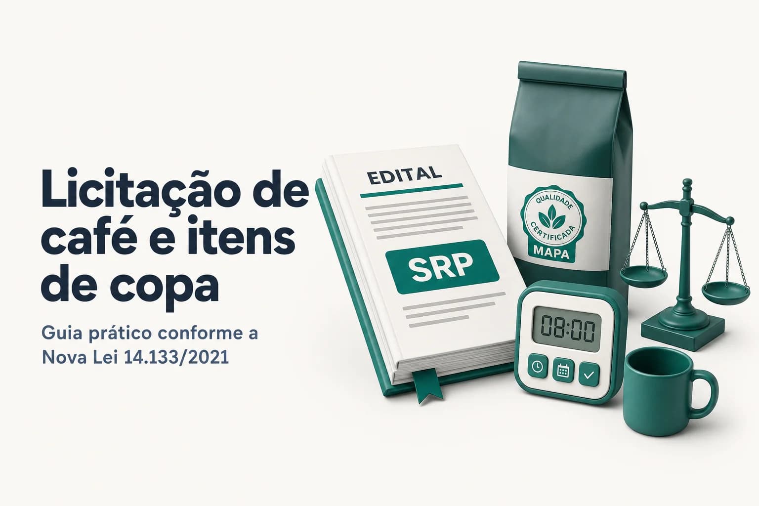 Guia prático de licitação para fornecimento de café, açúcar e itens de copa e cozinha na administração pública