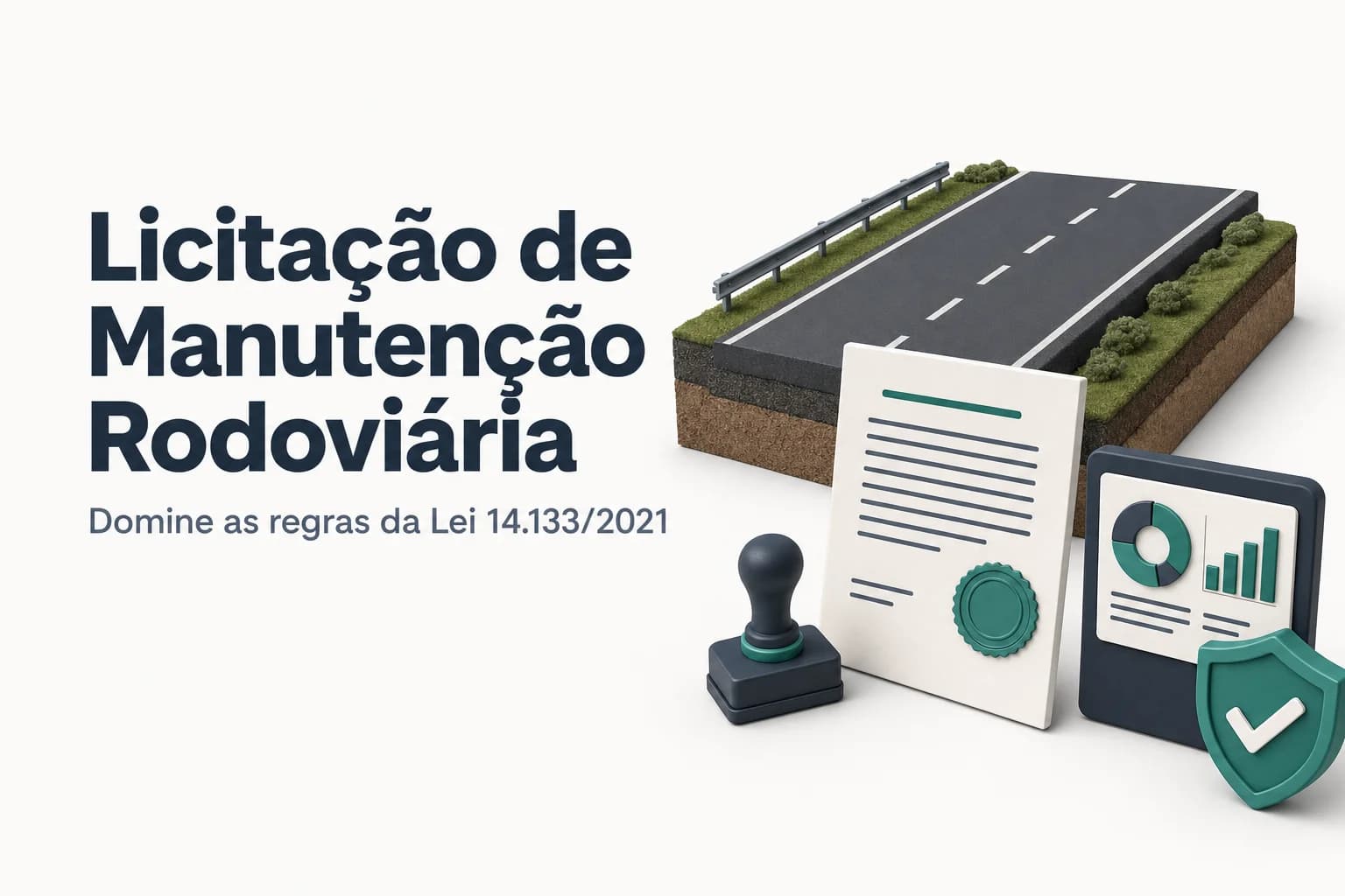Caminhão realizando tapa-buraco em rodovia asfaltada com sinalização de obras.