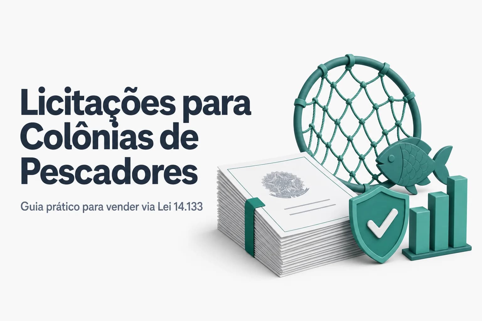Colônias de pescadores participando de processo licitatório para aquisição de materiais de pesca e aquicultura.