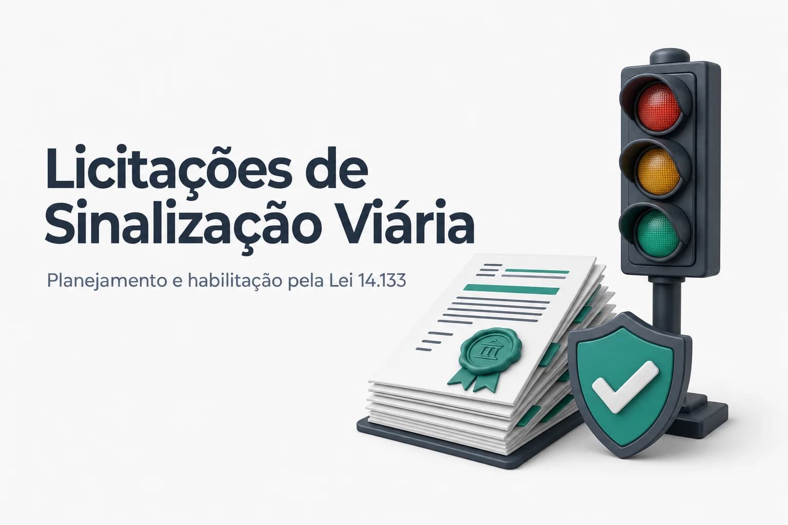 Sinalização viária e semáforos em cruzamento urbano, com faixas de pedestres e controladores de tráfego.