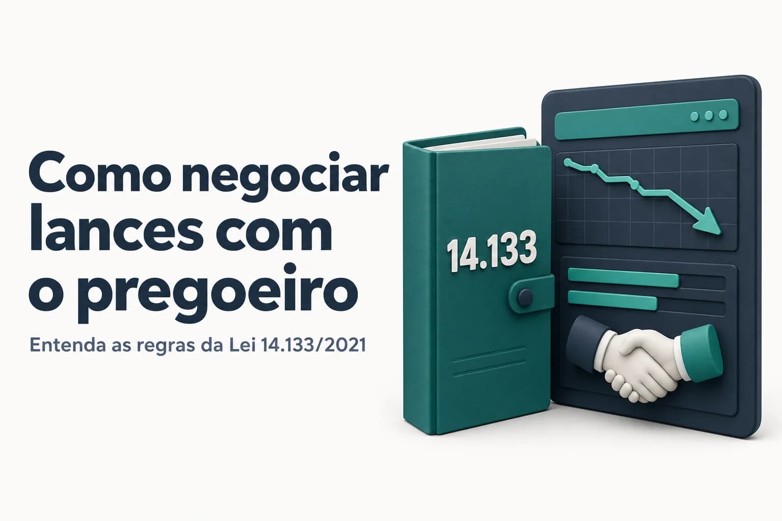 Pregoeiro analisando lances em sistema eletrônico de compras públicas
