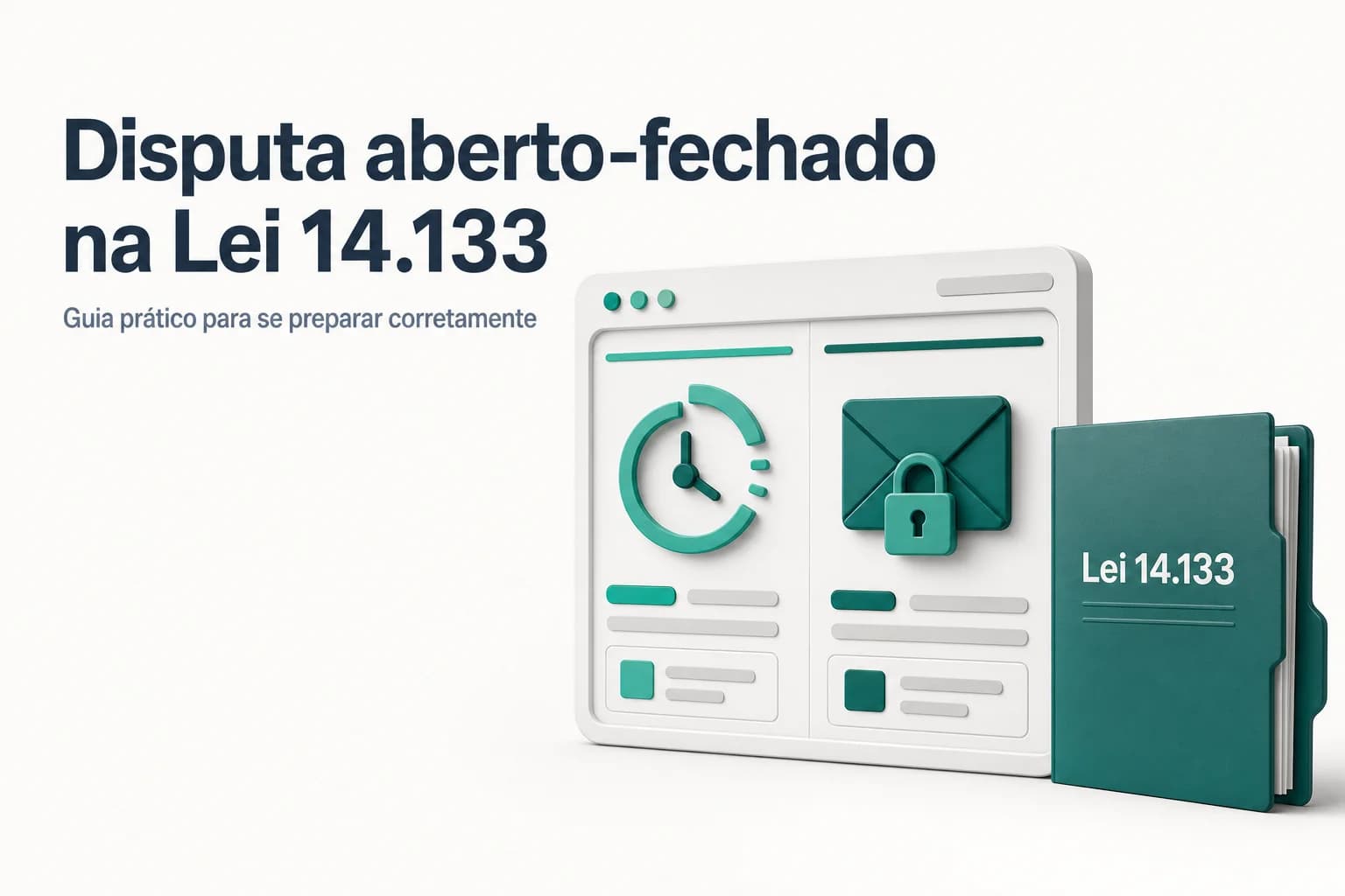 Ilustração de pregão eletrônico com ícones de lances abertos e fechados