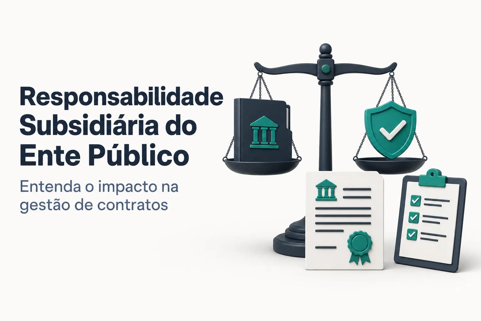 Imagem ilustrativa sobre a Súmula 331 do TST e a responsabilidade subsidiária de entes públicos em contratos de terceirização.
